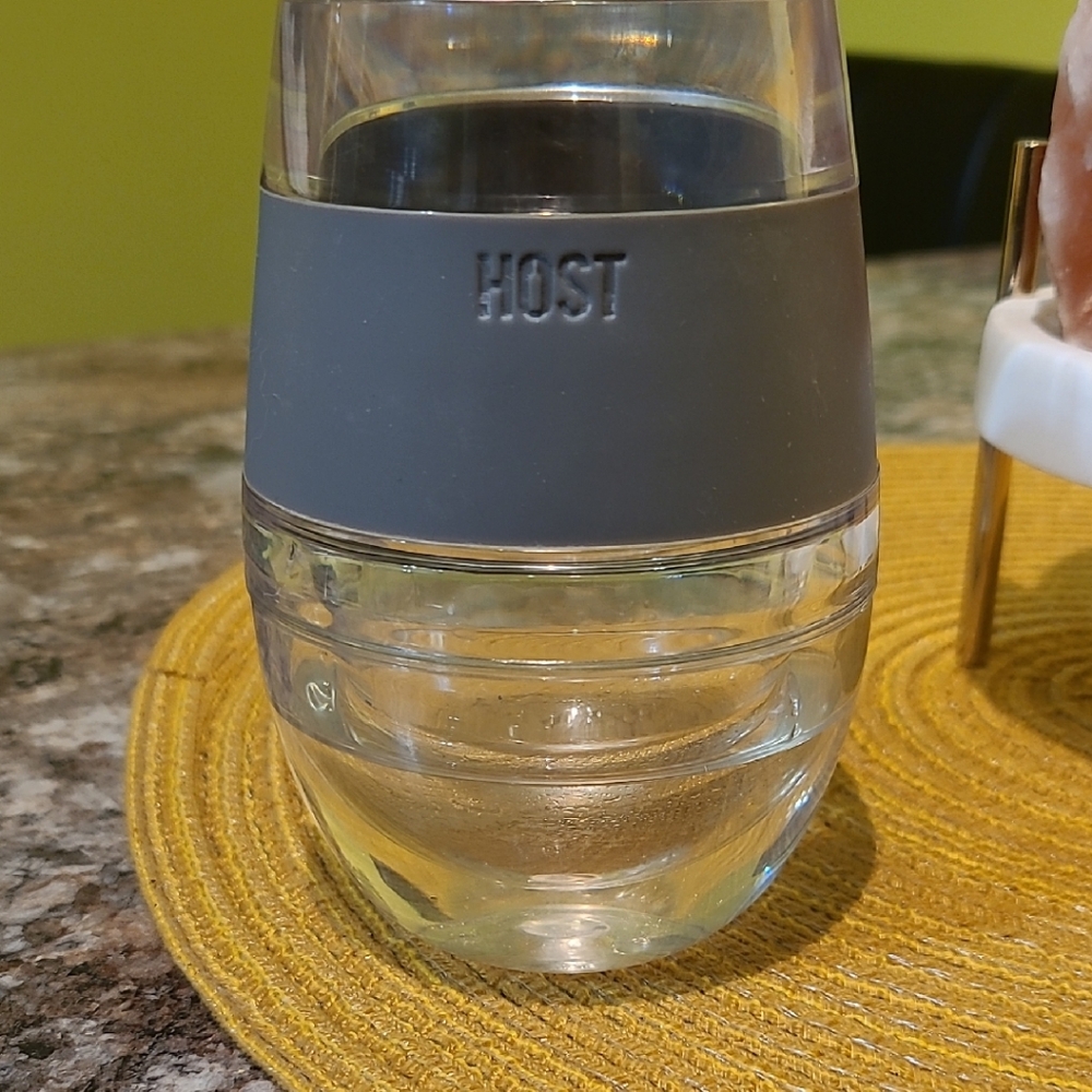 Host Clear and Gray Wine Chiller